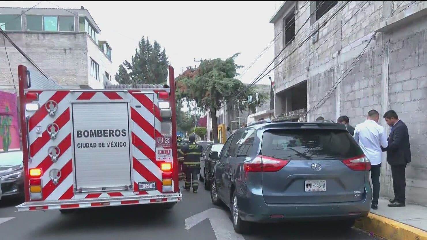 Motociclista Derrapa en Calzada Acueducto y Capirote, en Tlalpan