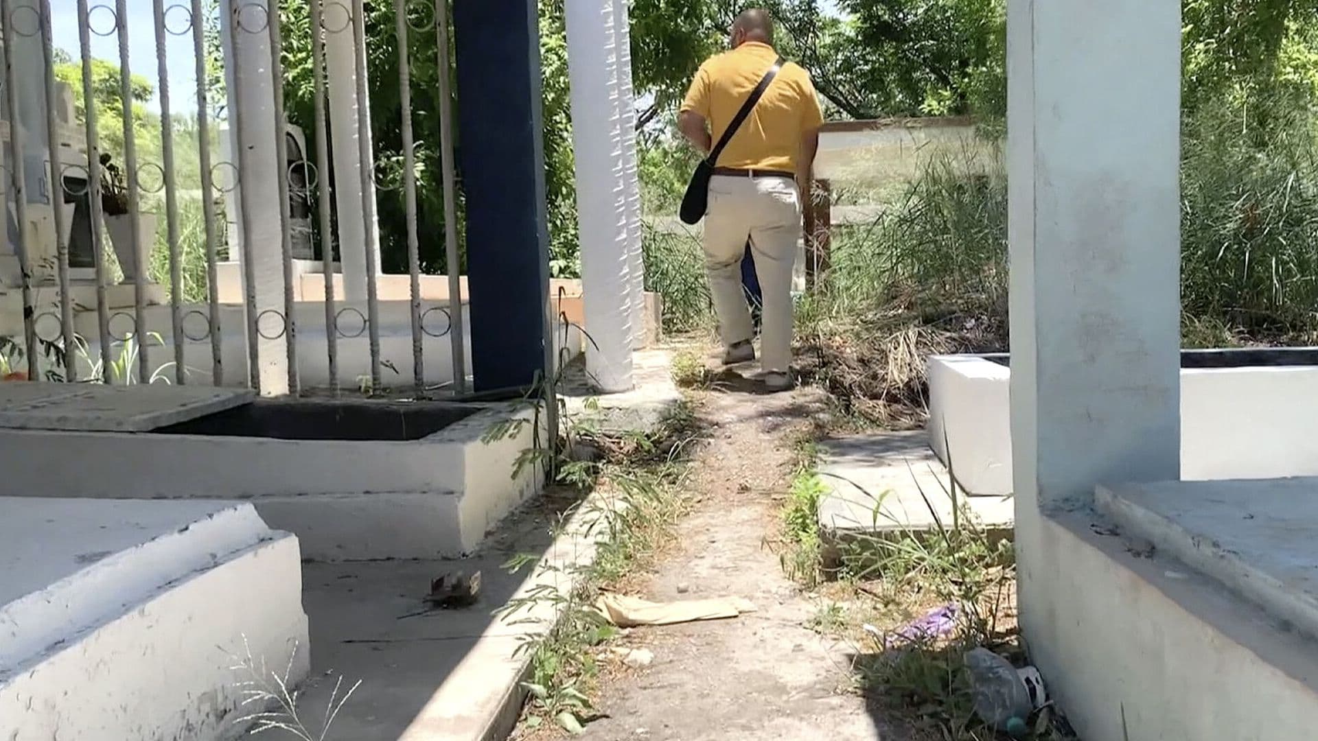 Encuentran Objetos Usados en Rituales en Panteón Municipal en Ciudad Victoria