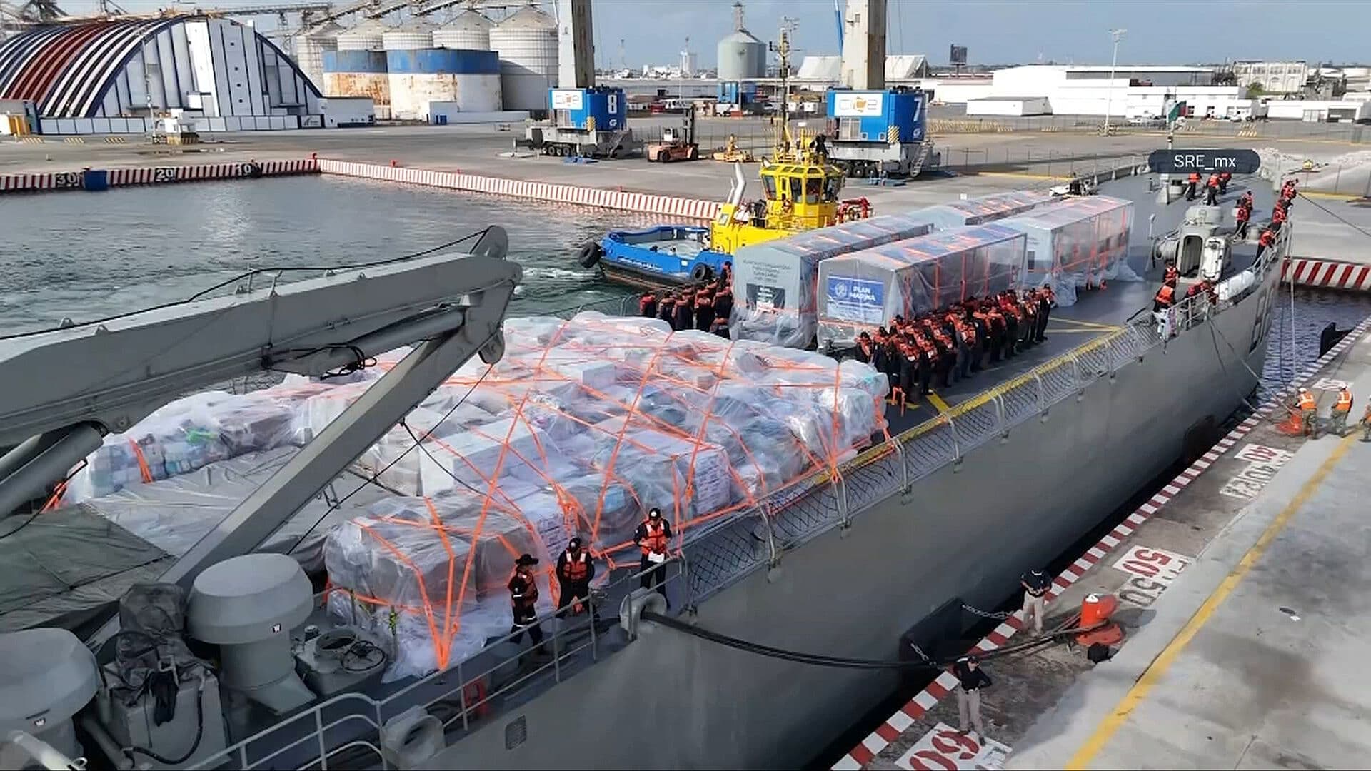 México Ha Enviado 459 Toneladas de Ayuda a Venezuela a Través de la Defensa y la Marina