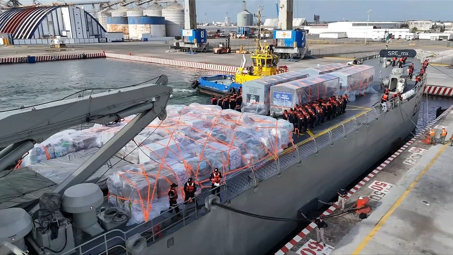 México Ha Enviado 459 Toneladas de Ayuda a Venezuela a Través de la Defensa y la Marina