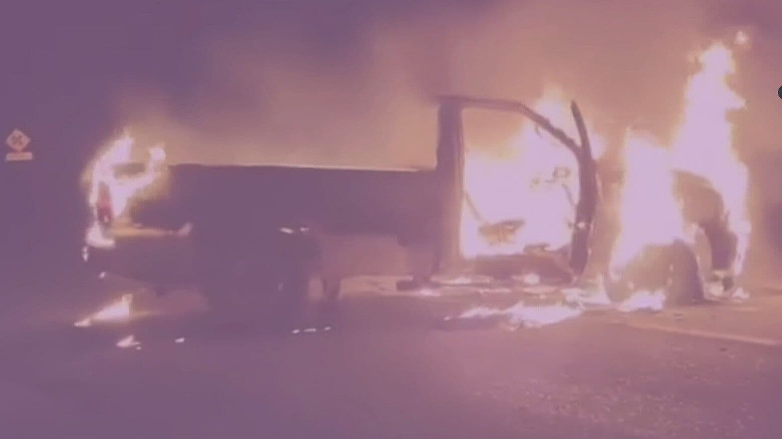 Reportan Enfrentamientos en Zinapécuaro, Michoacán: Hay Incendio de Vehículos