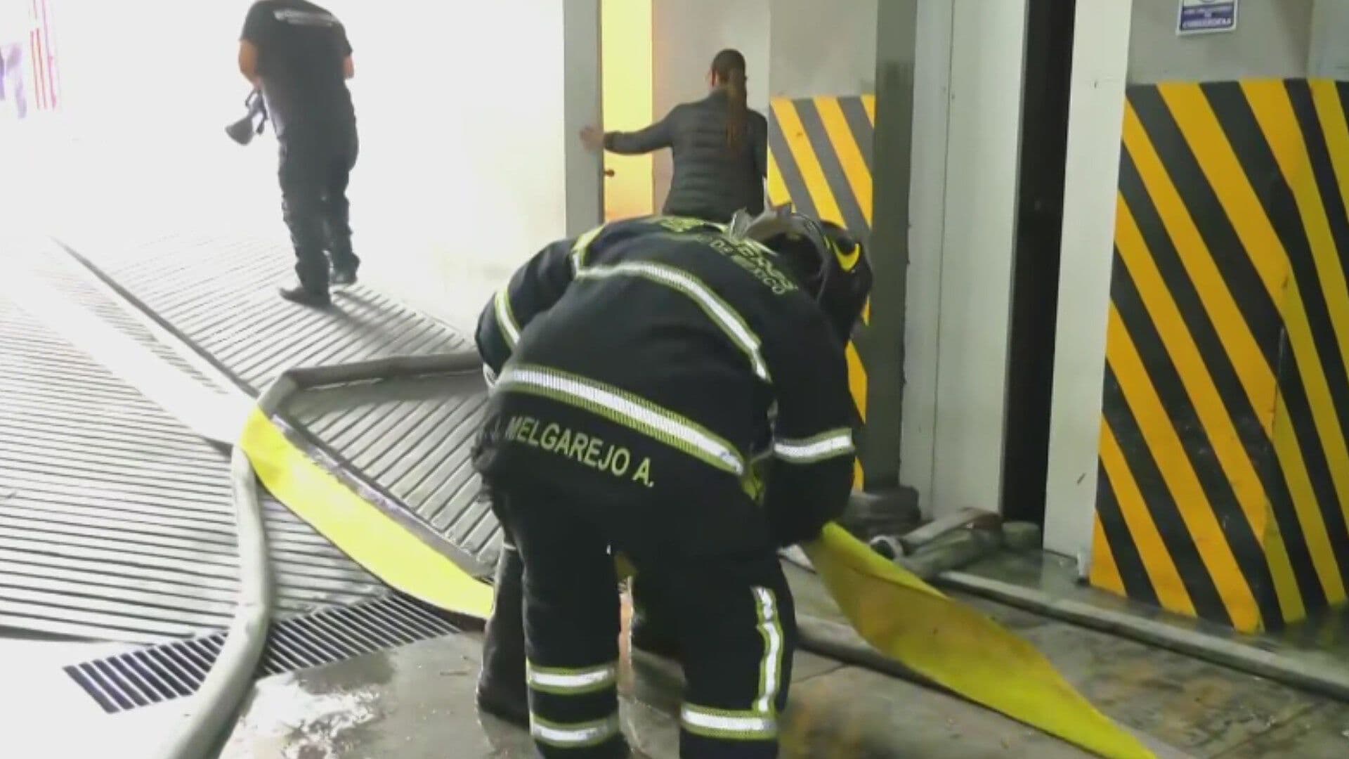 Lluvias Colapsan Estacionamiento de Edificio en la Alcaldía Benito Juárez