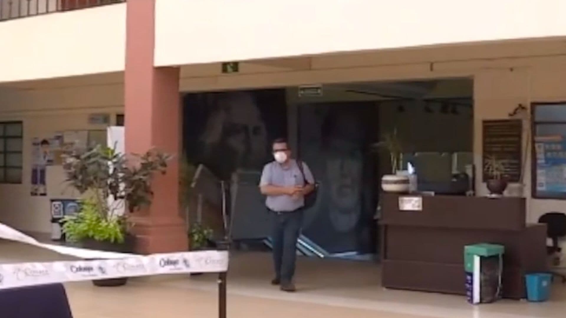 Trabajador del Gobierno de Celaya Resultó Herido Durante la Remodelación del Estacionamiento Municipal