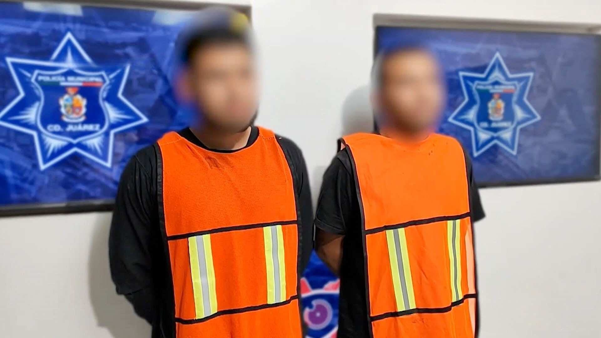 Detienen a Dos Hombres Tras Persecución en Ciudad Juárez