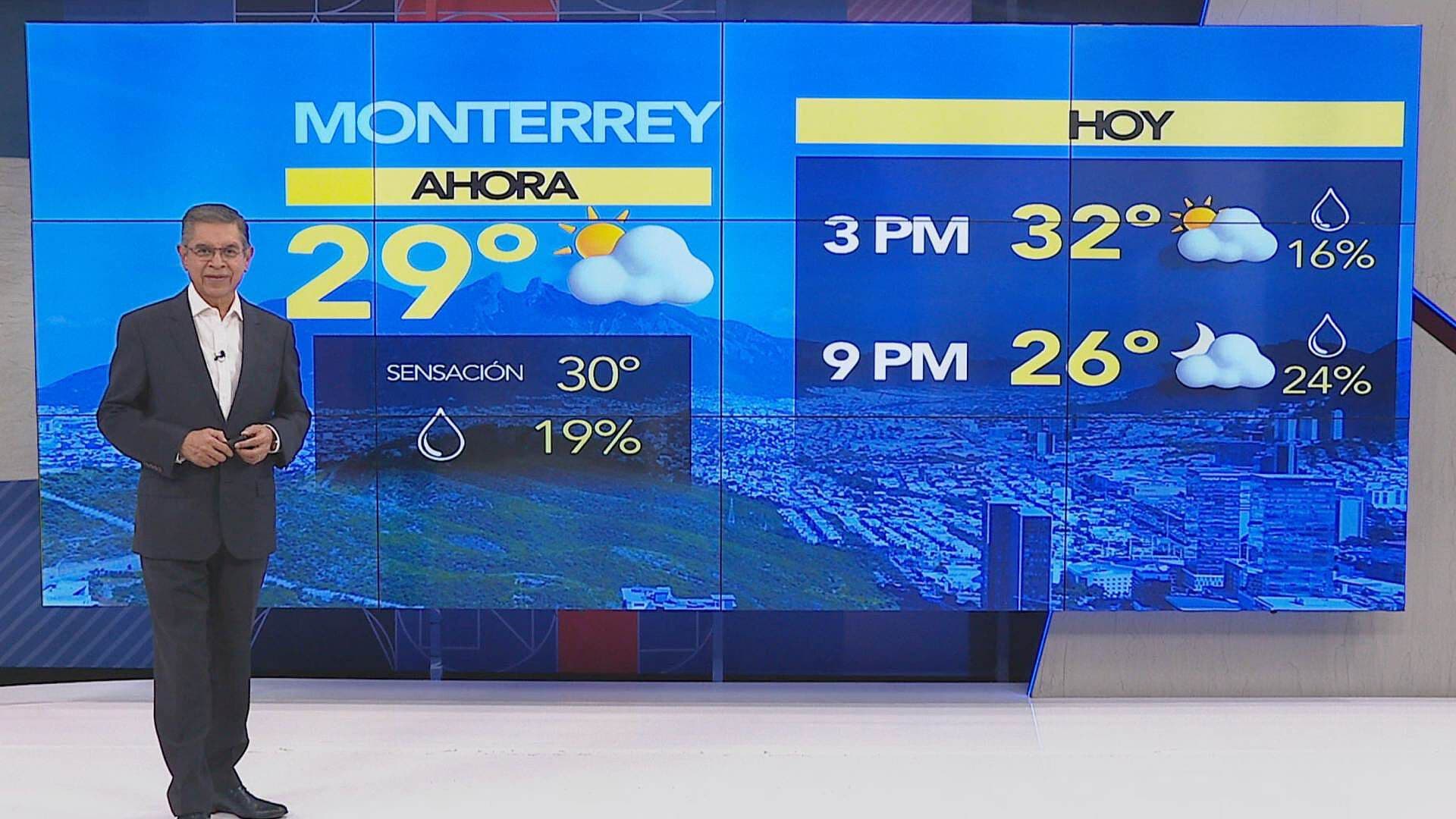 Meteorólogo Mauro Morales da pronóstico del clima para Nuevo León