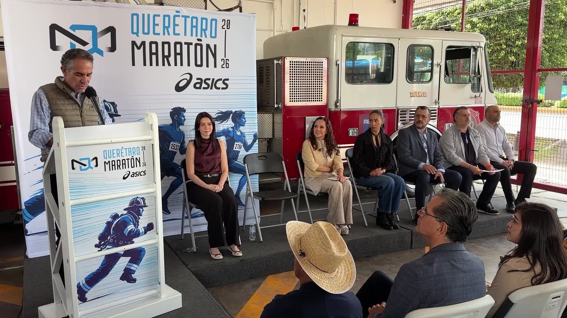 Querétaro Maratón 2026 Abrirá Mil Inscripciones con Causa para Apoyar a Bomberos