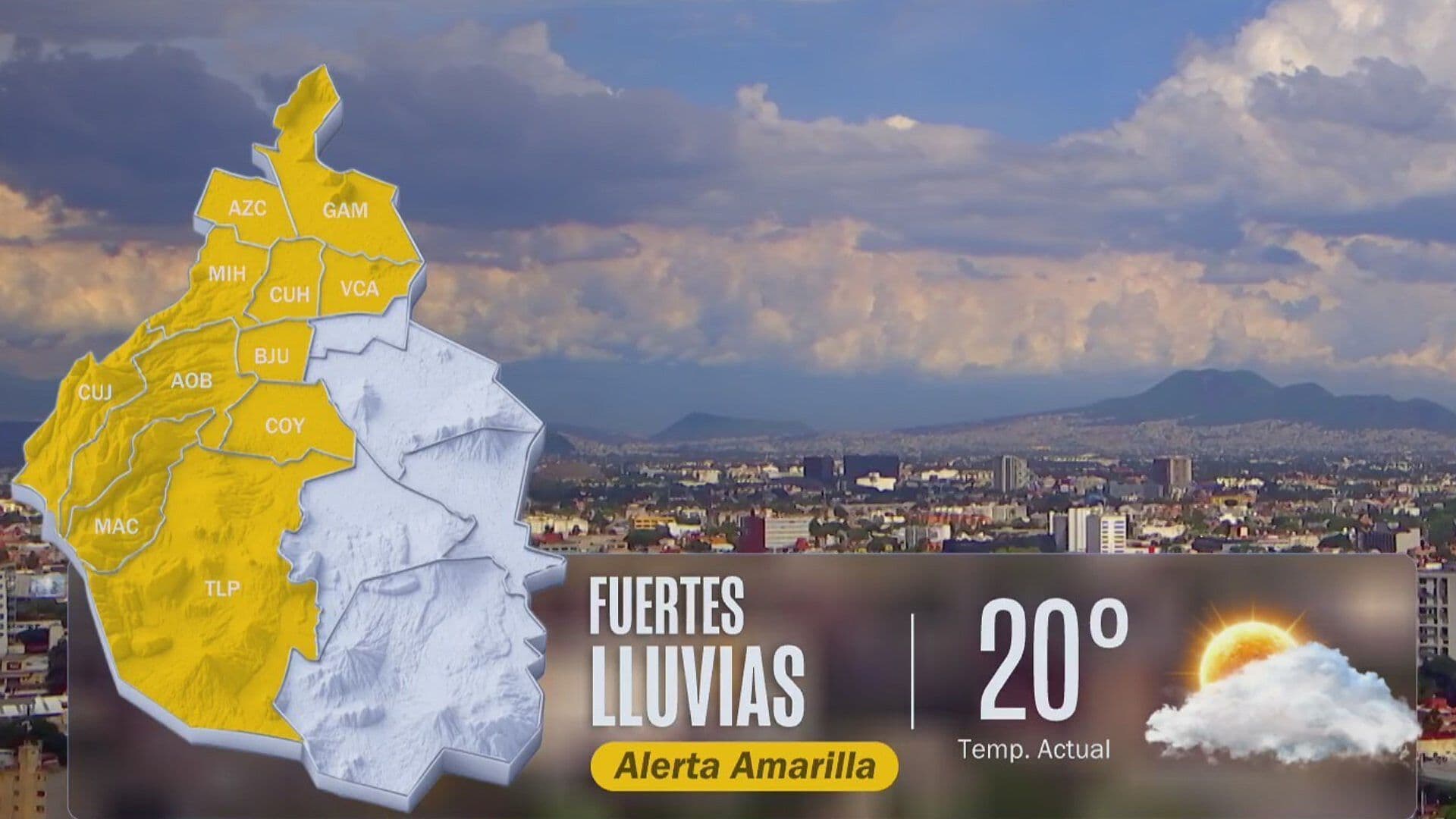 Lluvias en CDMX: ¿Dónde Hay Alerta por Caída de Granizo Hoy Jueves 9 de Julio 2026?