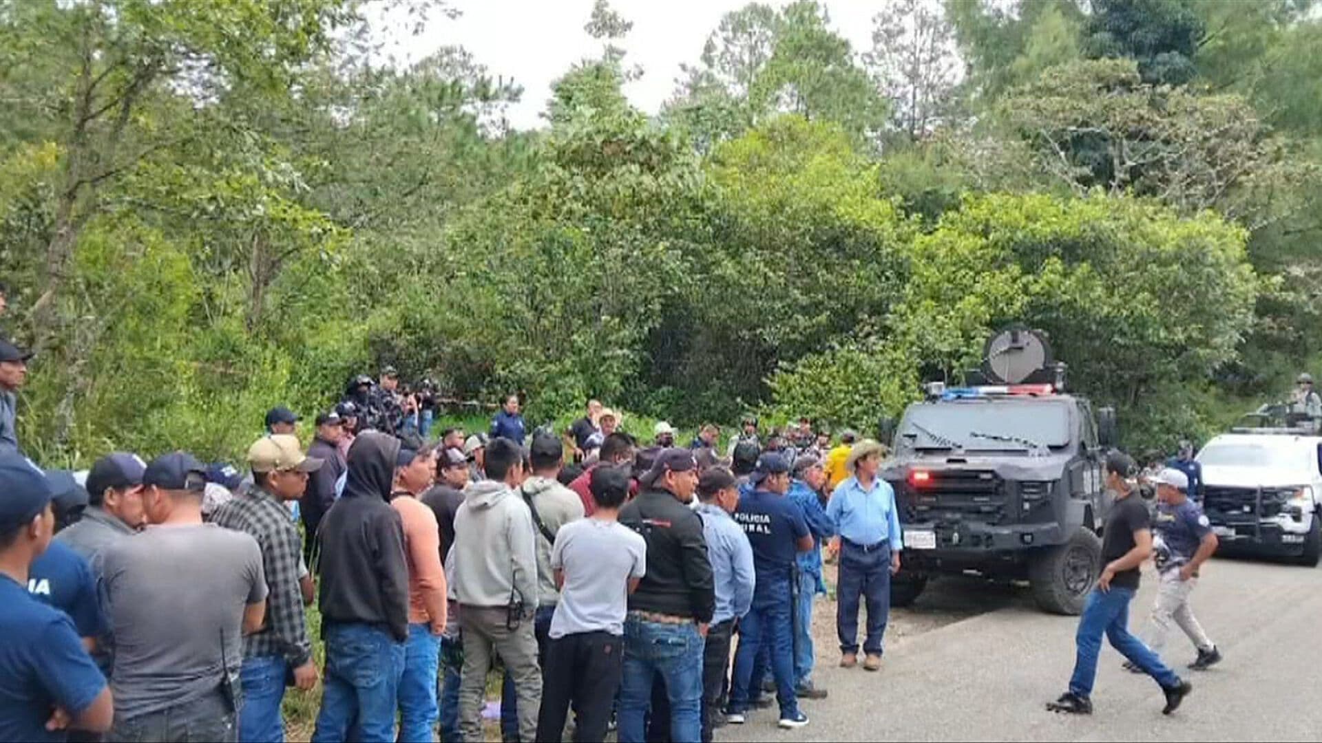 Multihomicidio en Chiapas: Hallan Ocho Cuerpos en la Carretera del Ejido Álvaro Obregón