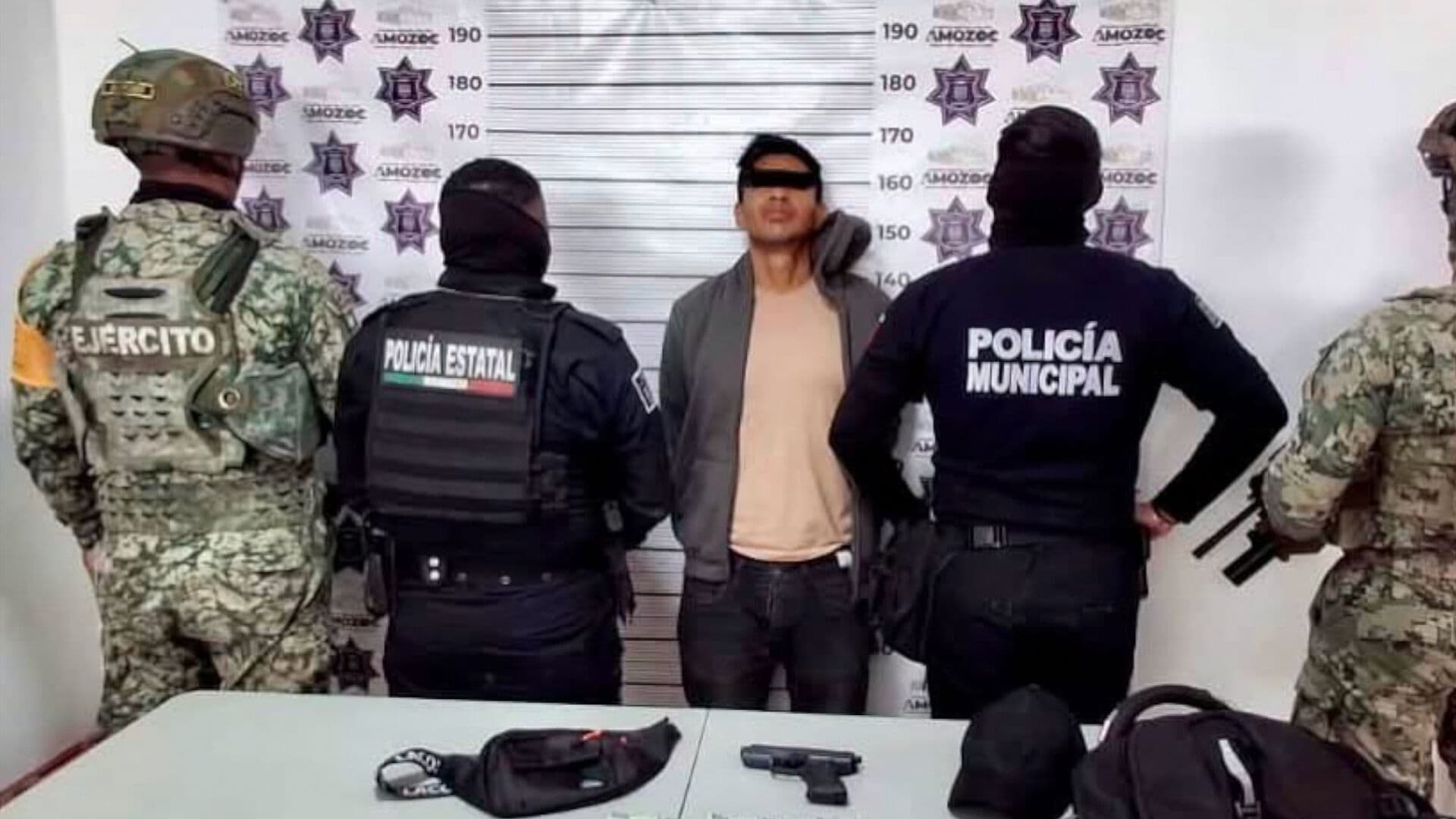 Detenido Rubén N El Mollejas Robo Negocio Carretera Amozoc Puebla San Salvador Chachapa
