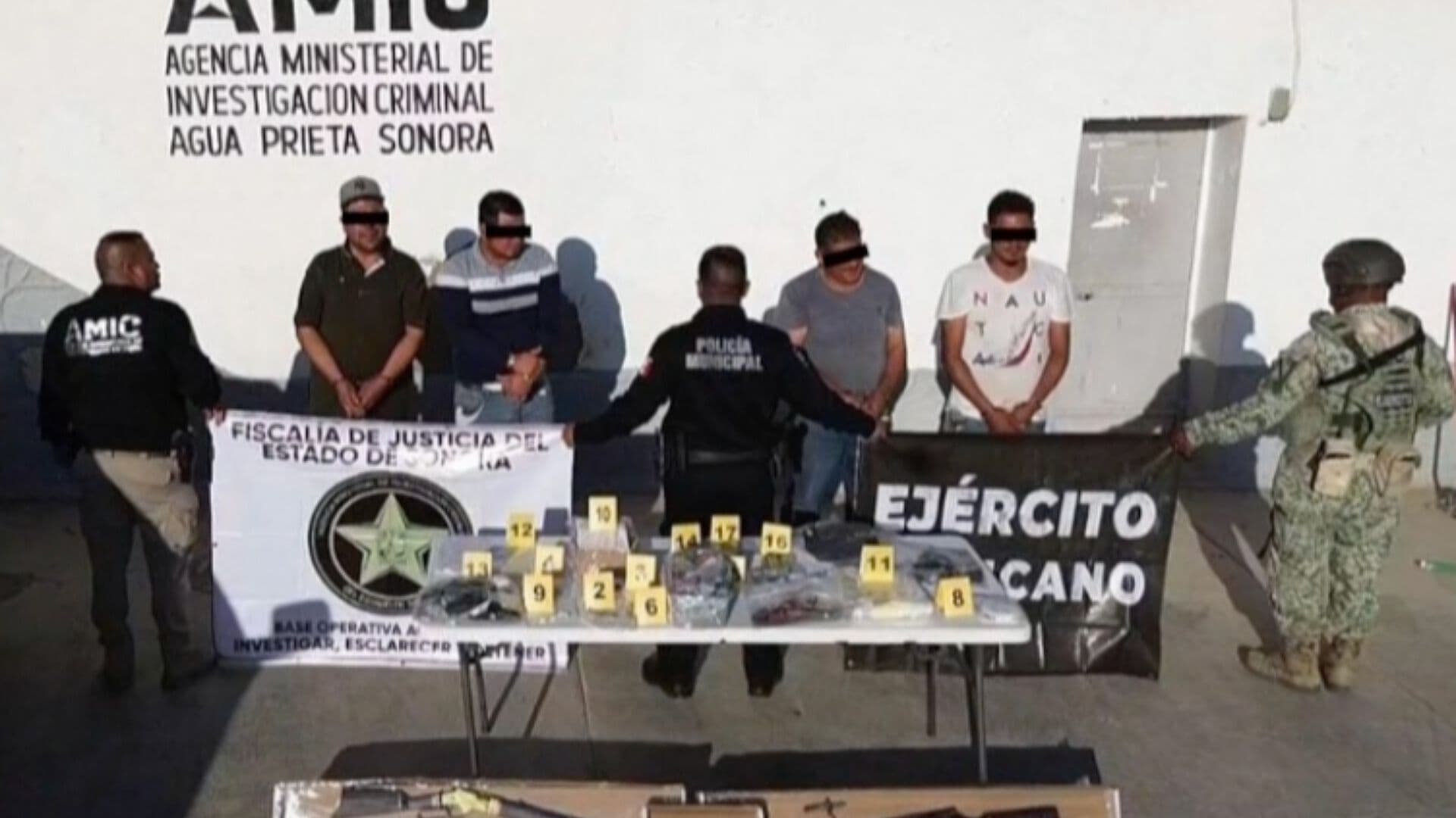 Cuatro Detenidos por Presuntos Préstamos Ilegales en Agua Prieta, Sonora
