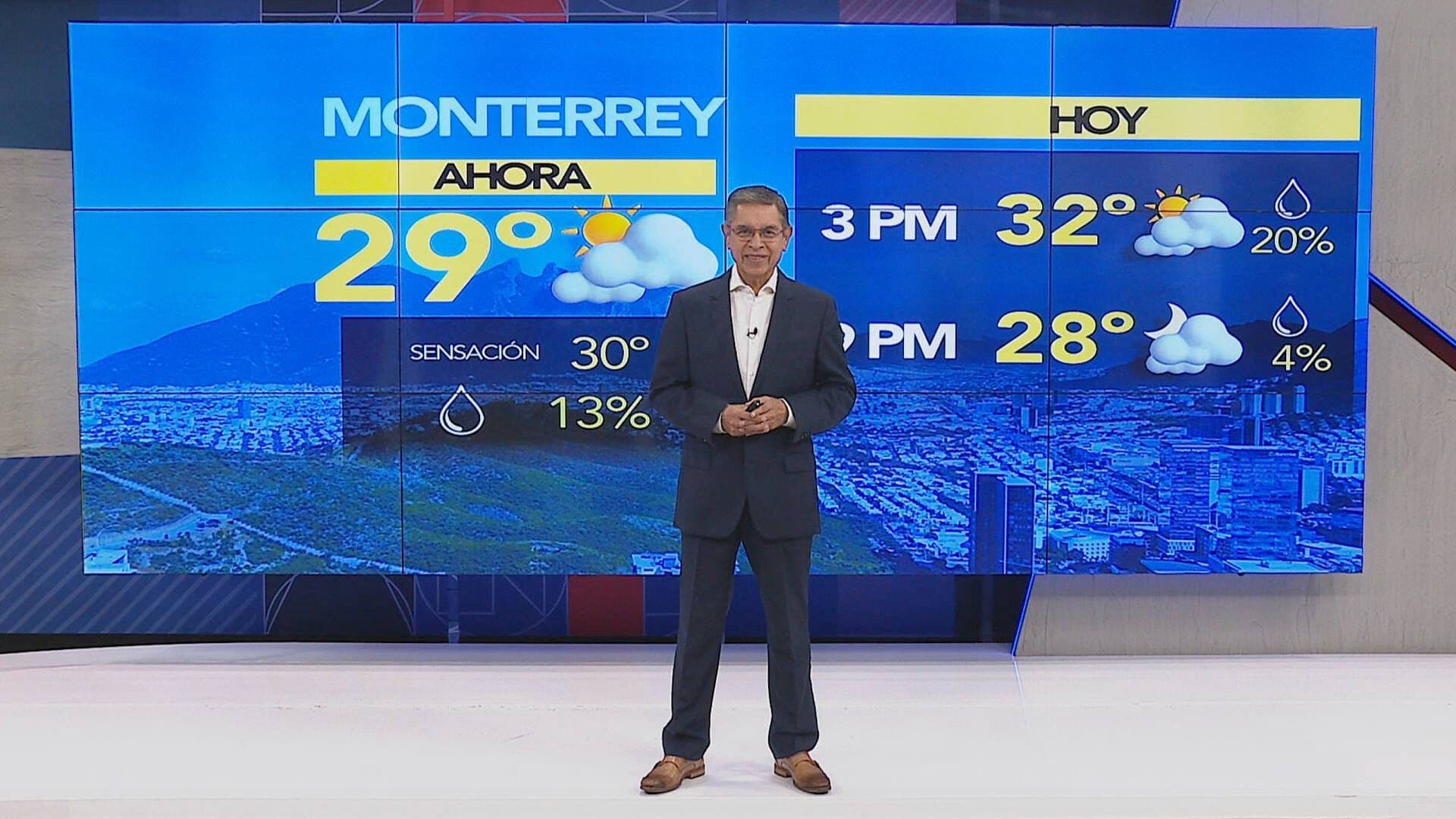 Meteorólogo Mauro Morales da pronóstico del clima para Nuevo León