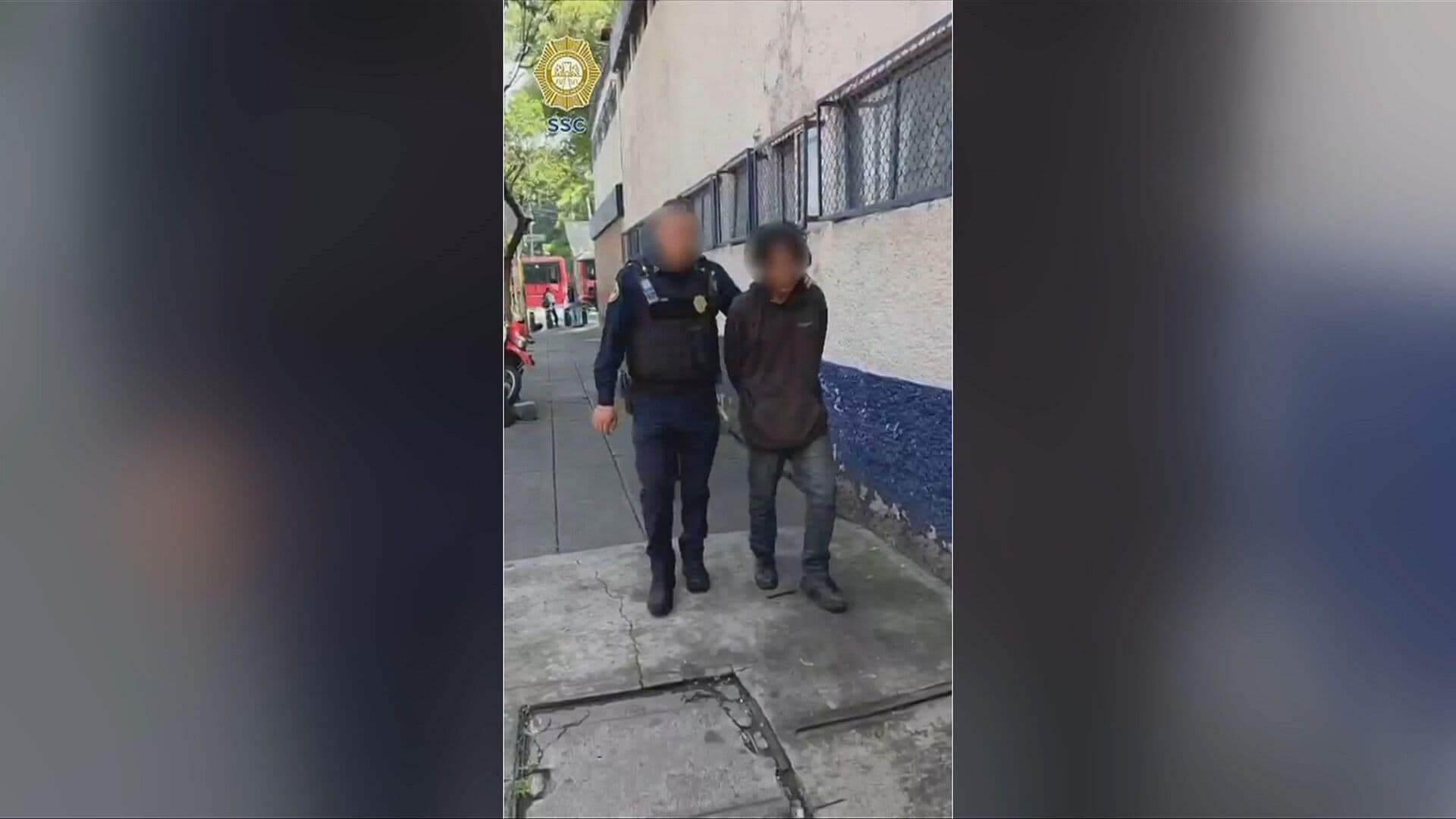 SSC CDMX Detiene a Hombre que Golpeó a Transeúnte en la Agrícola Oriental