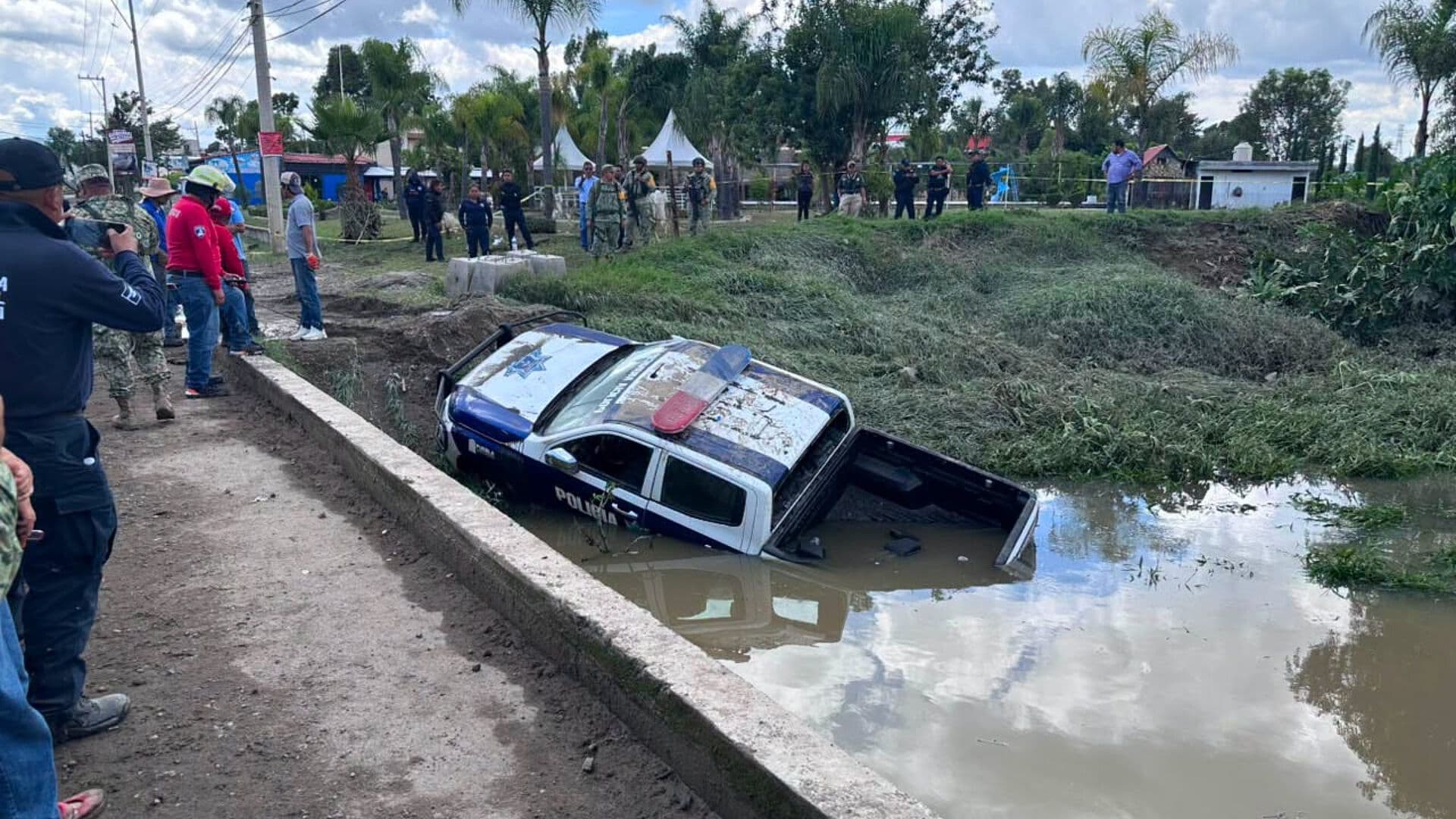 Cuatro Muertos Dejó Arrastre de Patrulla por Desbordamiento del Río Atoyac de Puebla