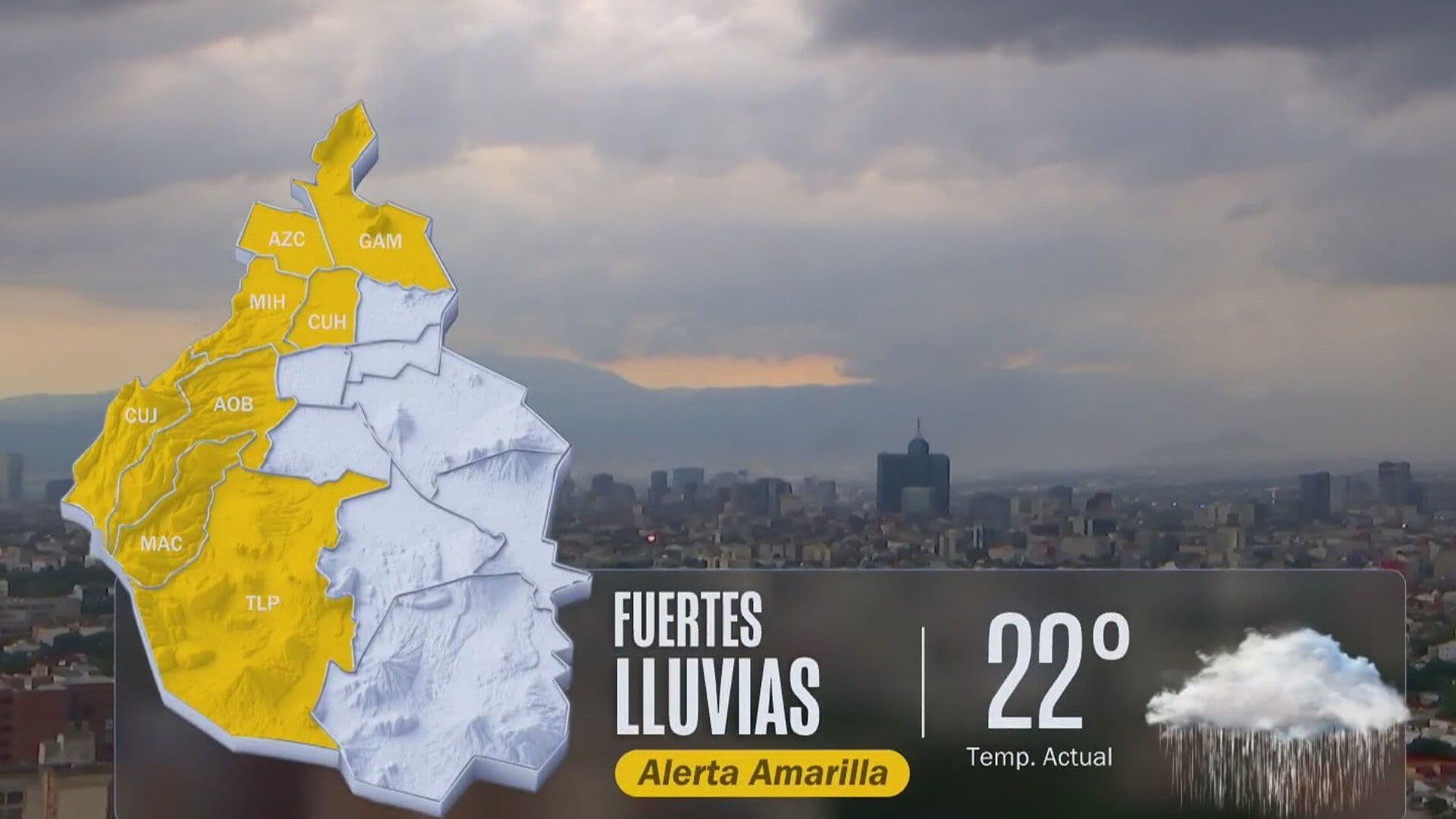 ¿Qué Alcaldías Tienen Alerta por Lluvia y Granizada en la CDMX Hoy 10 de Julio 2026?