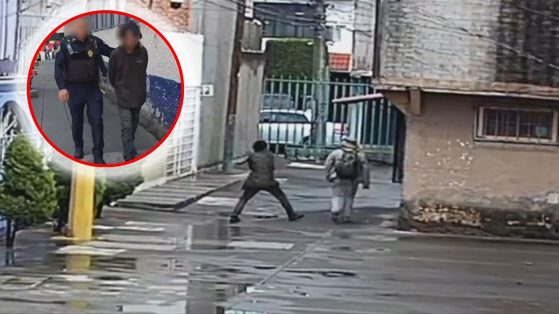 Detienen a Sujeto que Golpeaba a Peatones Sin Motivo en Iztacalco, CDMX