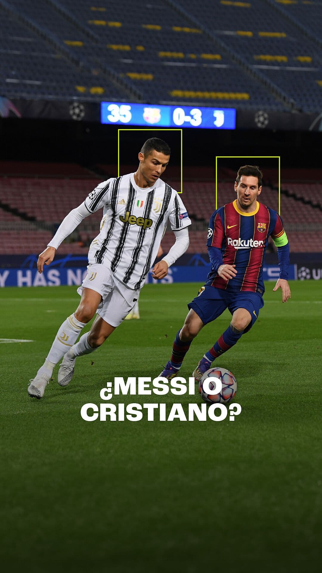 ¿Messi o Cristiano?