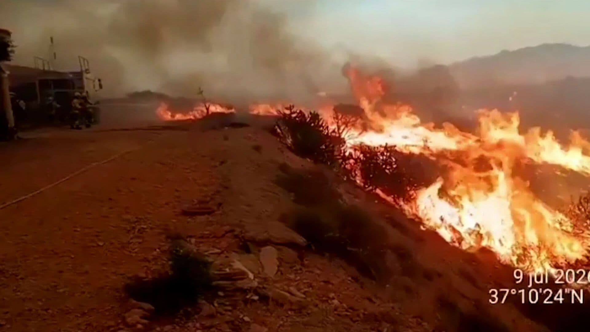Incendio Forestal en Almería Dejó 12 Muertos y Arrasó Más de 6 Mil Hectáreas en España