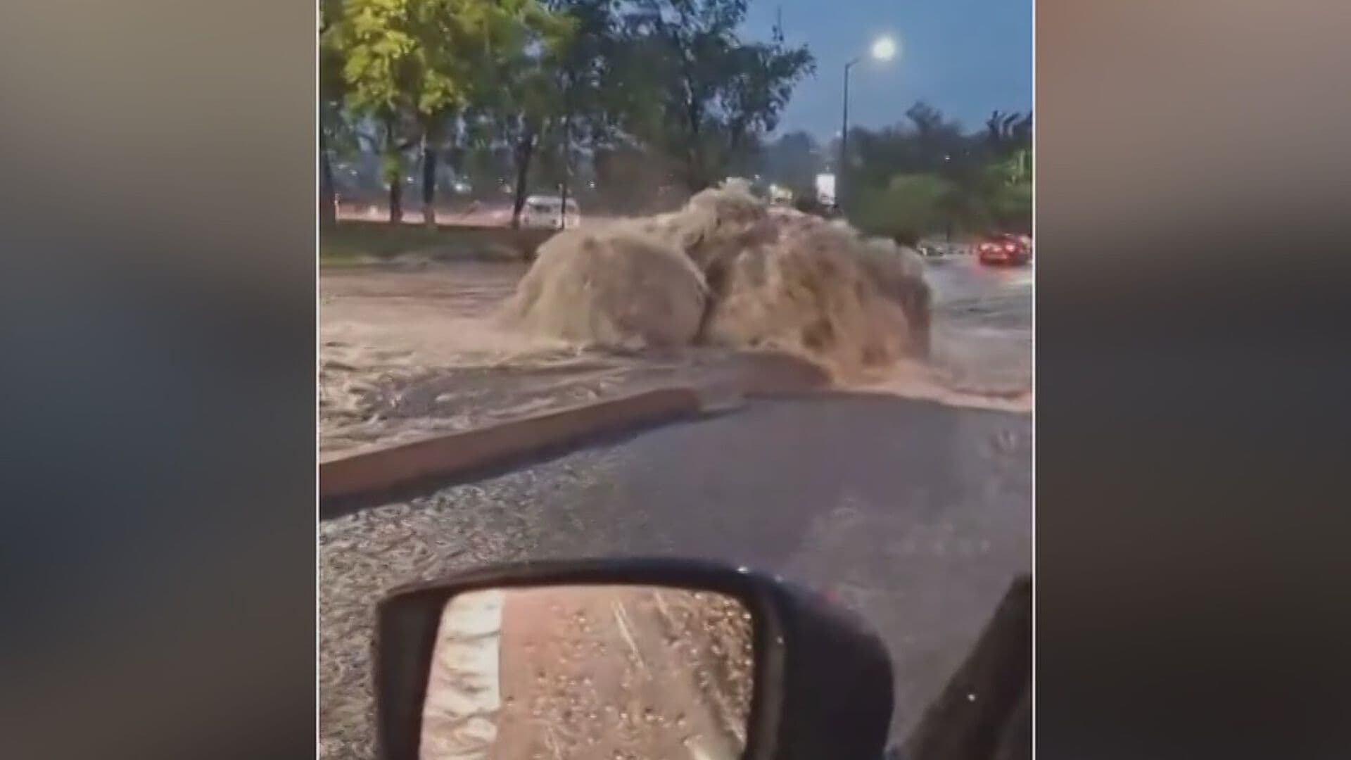 Fuertes Lluvias en Morelia Convierten Calles en Ríos y Colapsan el Drenaje