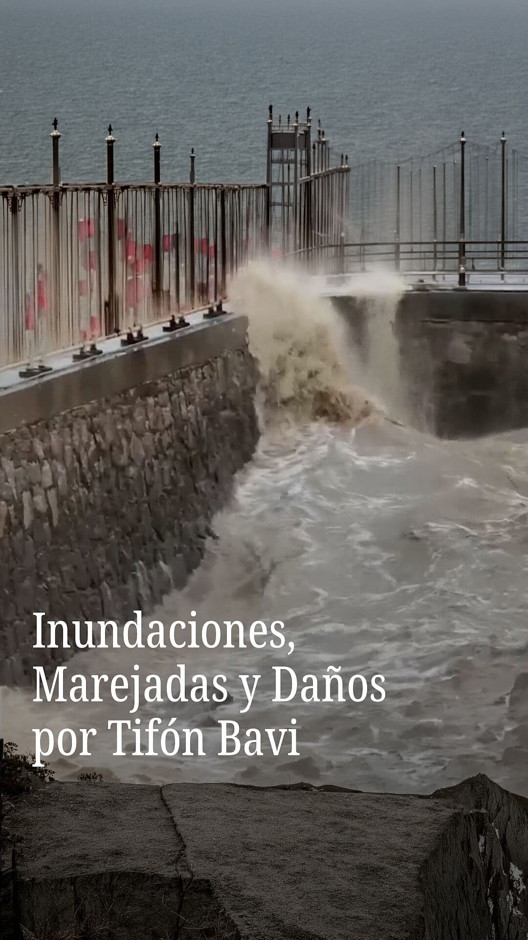 Inundaciones, Marejadas y Daños por Tifón Bavi