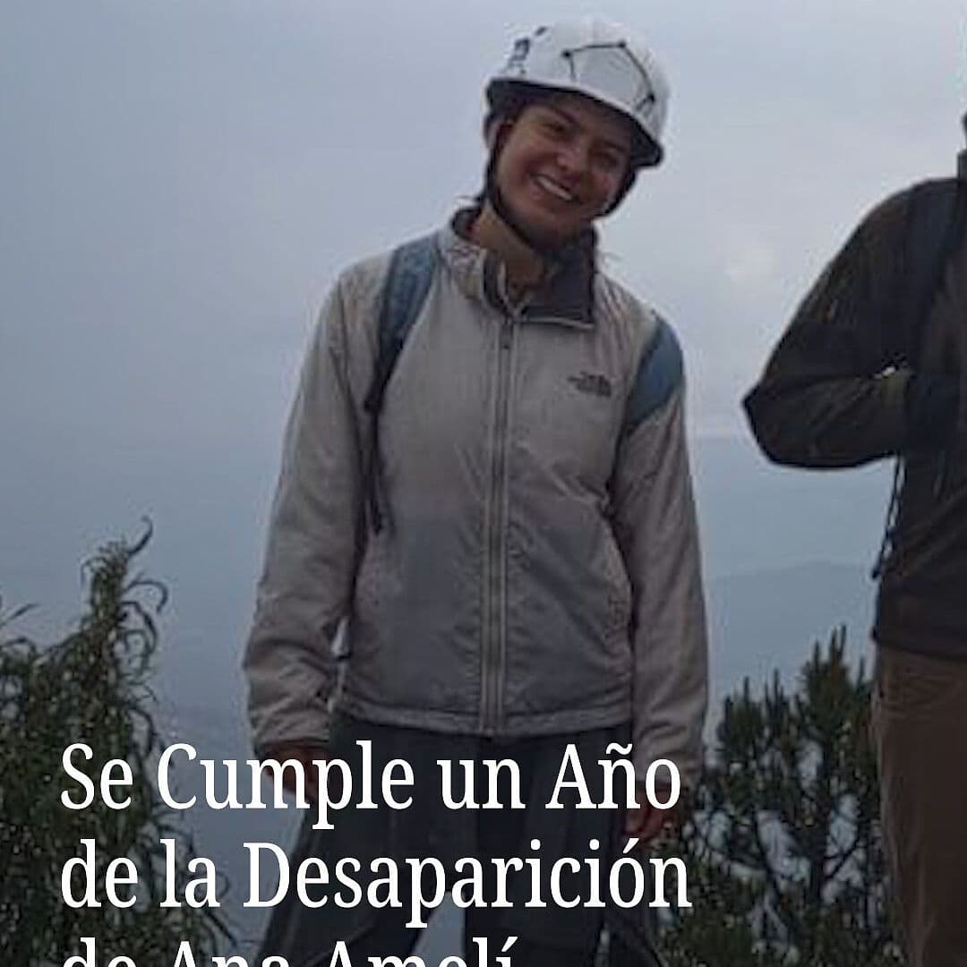 Se Cumple un Año de la Desaparición de Ana Amelí