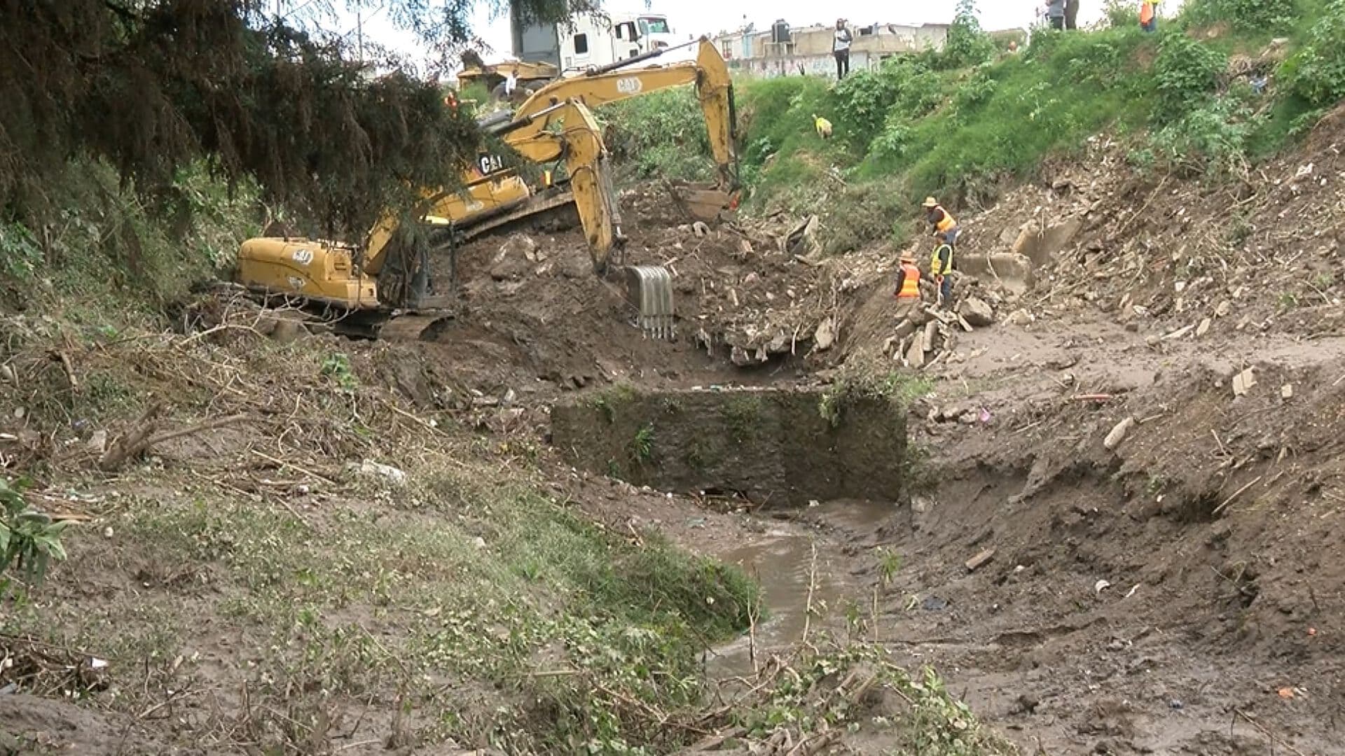 Inundación Lluvia Ocho Casas Colonia Ampliación México 83 de San Aparicio Puebla por Lluvias