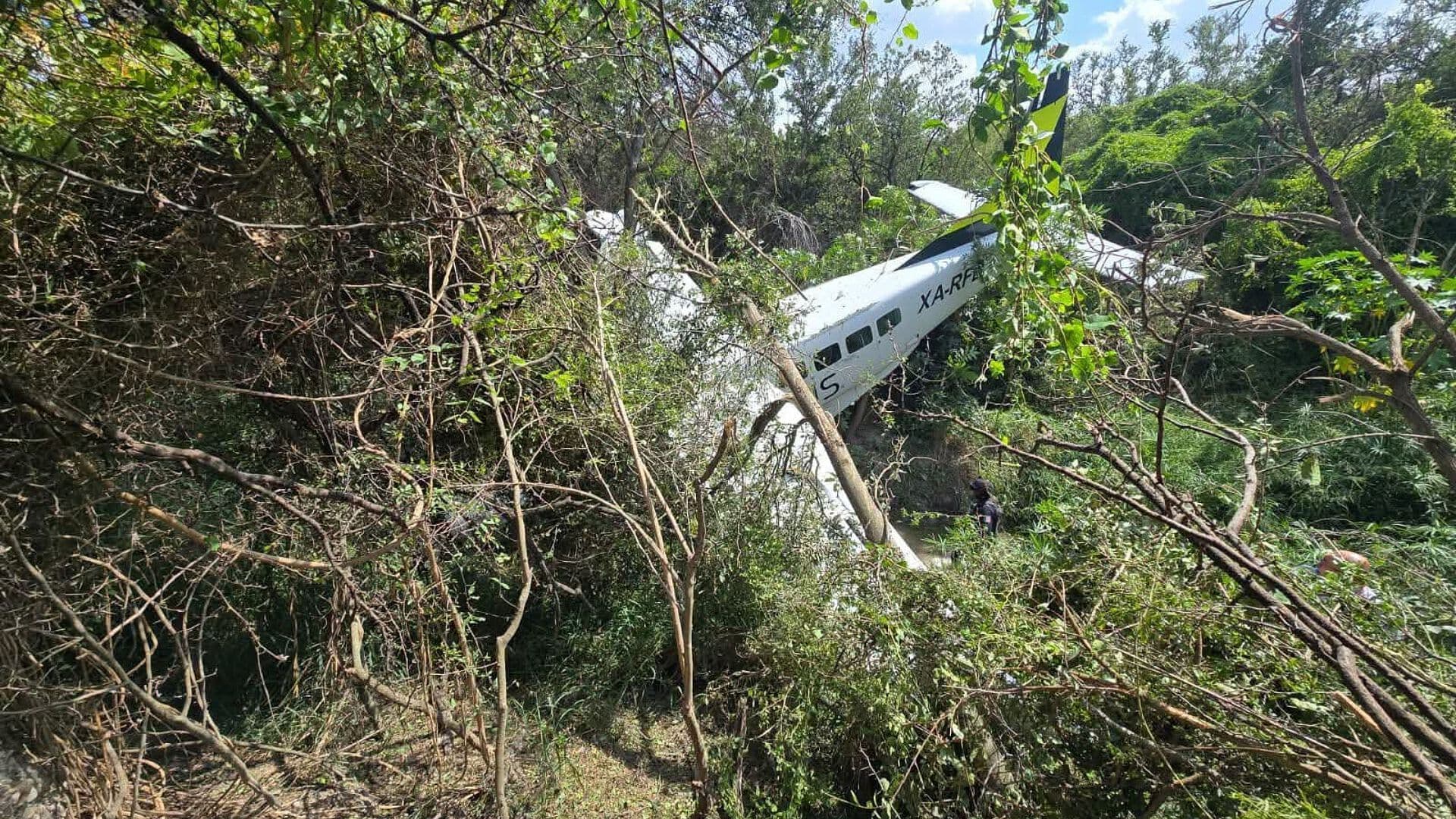 Cae una Aeronave en Pesquería, Nuevo León; Revelan Nombres de los Ocupantes