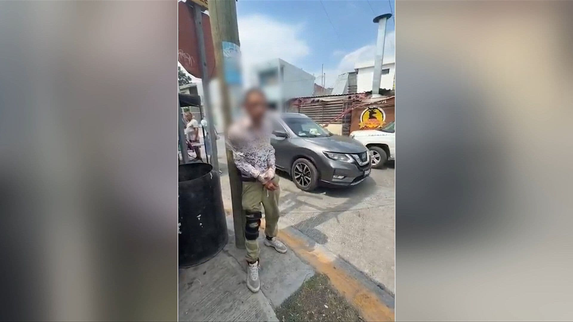 VIDEO: Así Se Unen y Amarran a Ladrón en Escobedo: Vecinos No Soportaban Más Robos