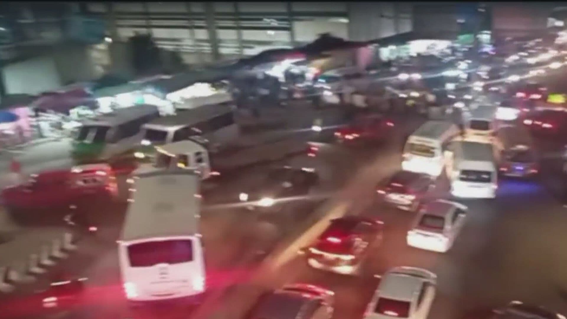 Desde el Aire: Así se Ve el Bloqueo en la Carretera México-Puebla Hoy 13 de Julio 2026