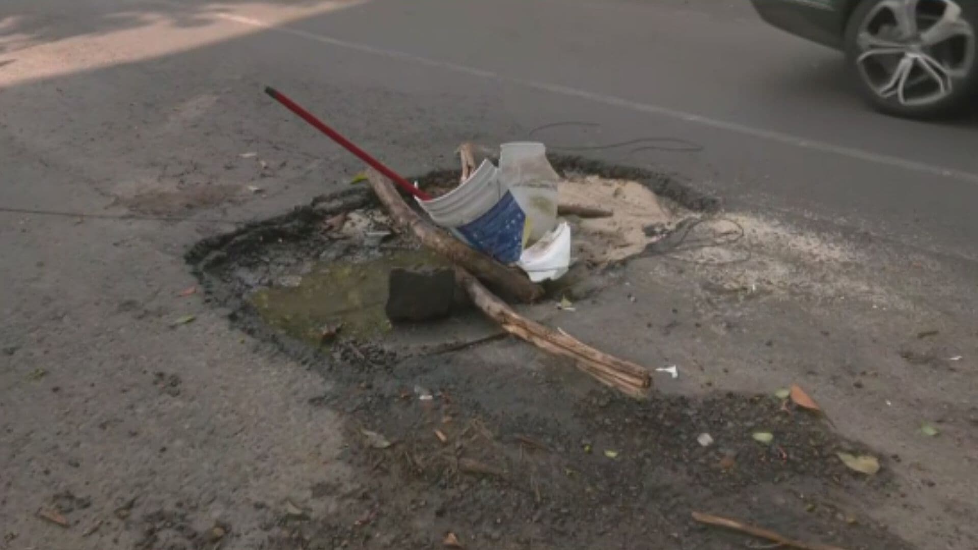 Peligroso Bache en la Narvarte Poniente: Constantes Accidentes en Alcaldía Benito Juárez