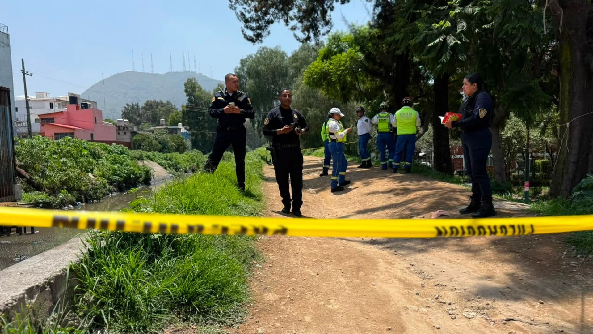 Hallan Cadáver Flotando en Río San Javier en la Gustavo A. Madero
