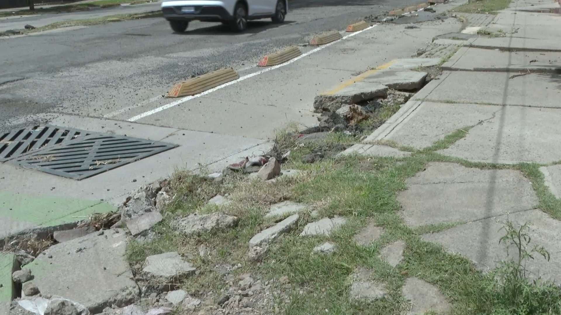 Daños en el Bulevar Vasco de Quiroga en León Podrían Intensificarse por las Lluvias