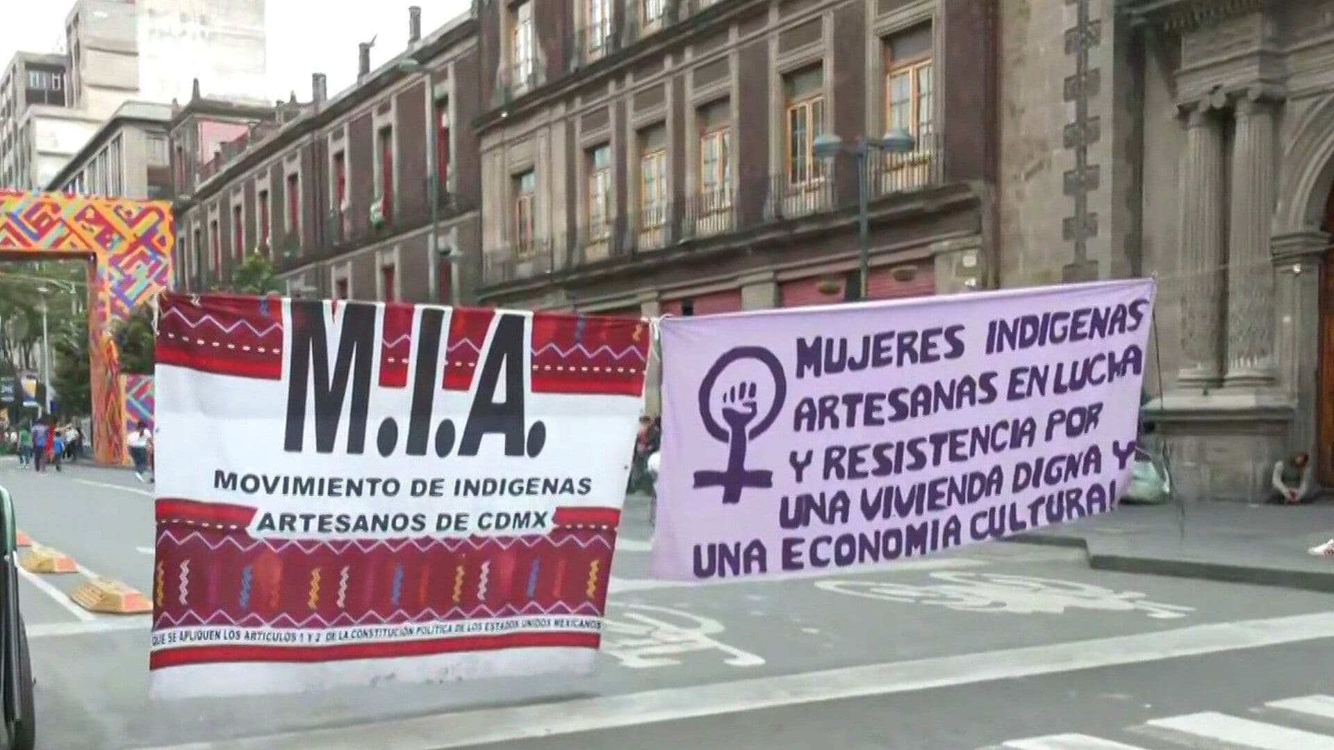 Bloqueo Hoy en CDMX: Artesanas Indígenas Cierran 20 de Noviembre y Venustiano Carranza