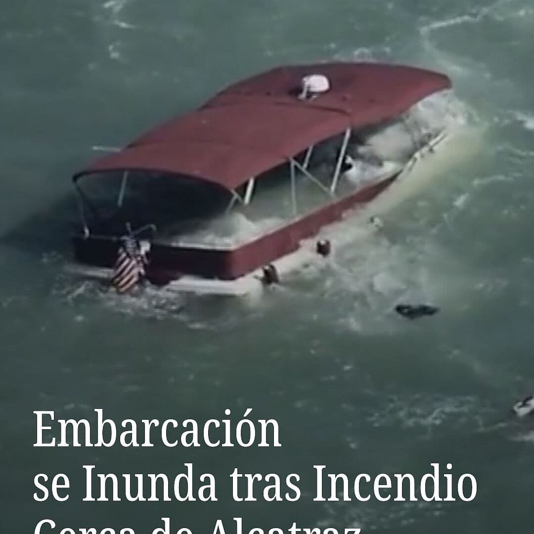 Embarcación Se Inunda tras Incendio Cerca de Alcatraz