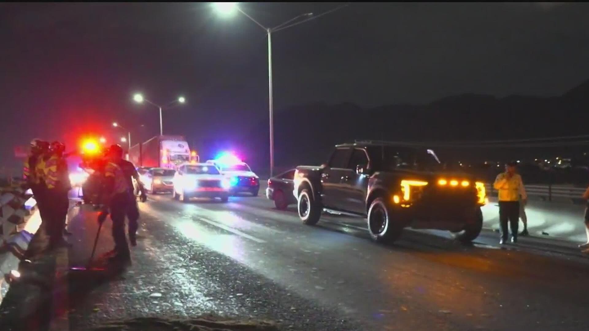 Deja Un Herido Choque en Carretera Nacional en Monterrey
