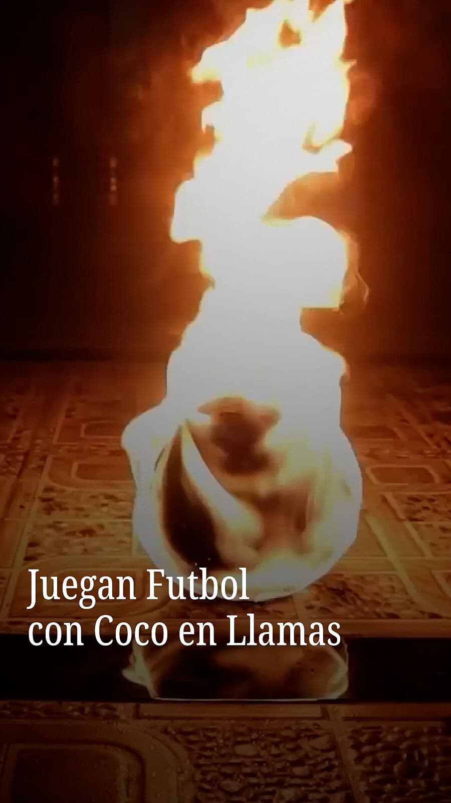 Juegan Futbol con Coco en Llamas