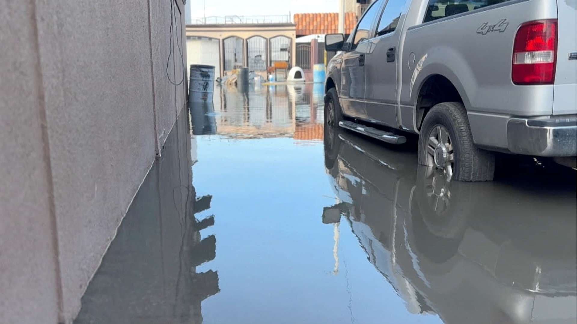 Piden Solución a la Red de Drenaje en el Fracc. Hábitat del Río de Ciudad Juárez