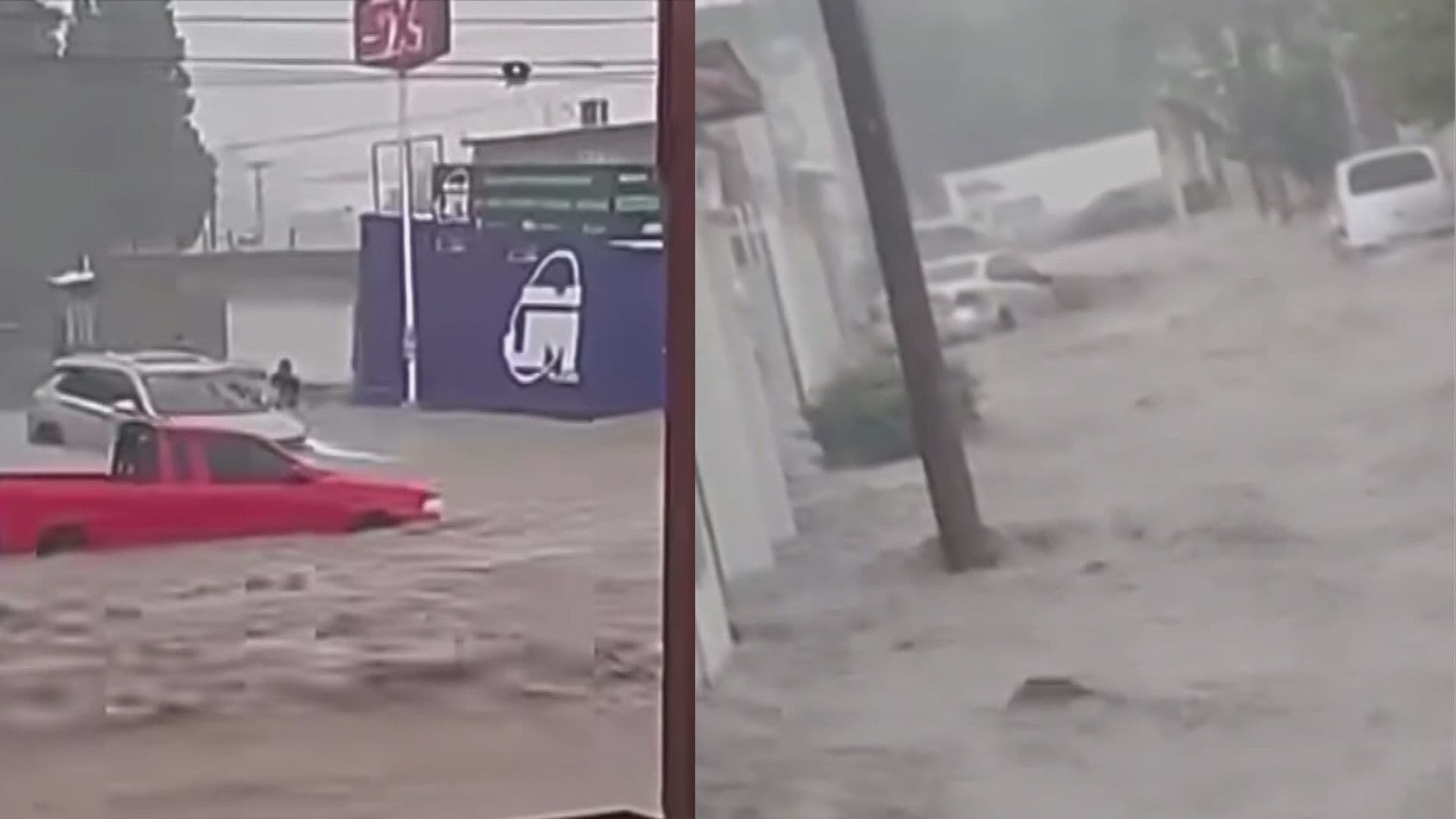 Lluvias en Chihuahua Hoy: Fuerte Tormenta Provoca Inundaciones y Severas Afectaciones