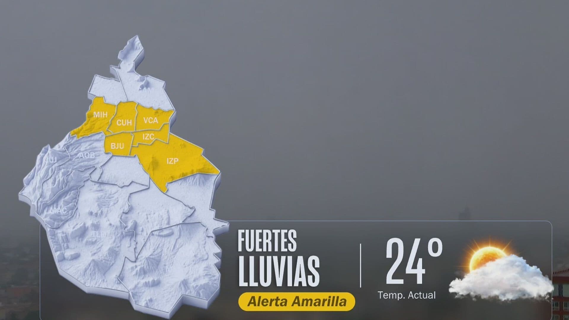 Lluvia en CDMX: ¿Dónde Hay Alerta Amarilla por Caída de Granizo Hoy 15 de Julio 2026?