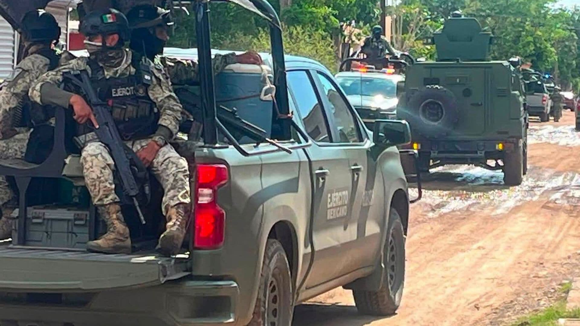Balacera HOY en Culiacán Deja un Marino Herido; Despliegan Operativo por Aire y Tierra