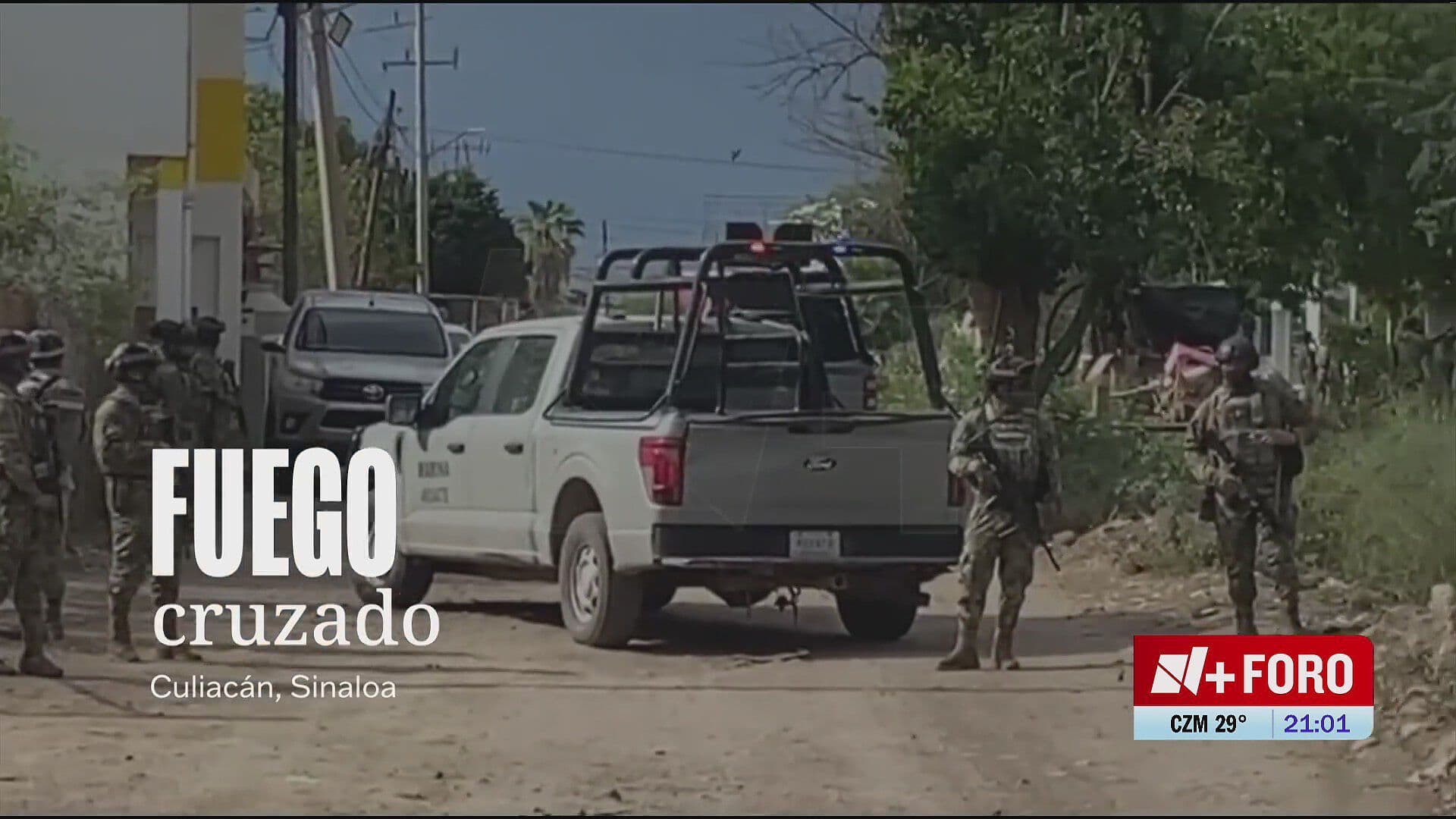 Reportero Queda Atrapado en Balacera en Culiacán, Sinaloa