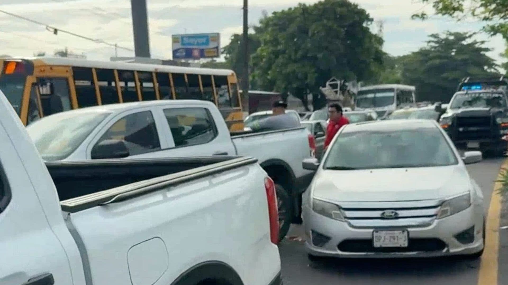 Dos Accidentes Provocan Caos Vial en la Carretera Veracruz Xalapa a la Altura de Tejería