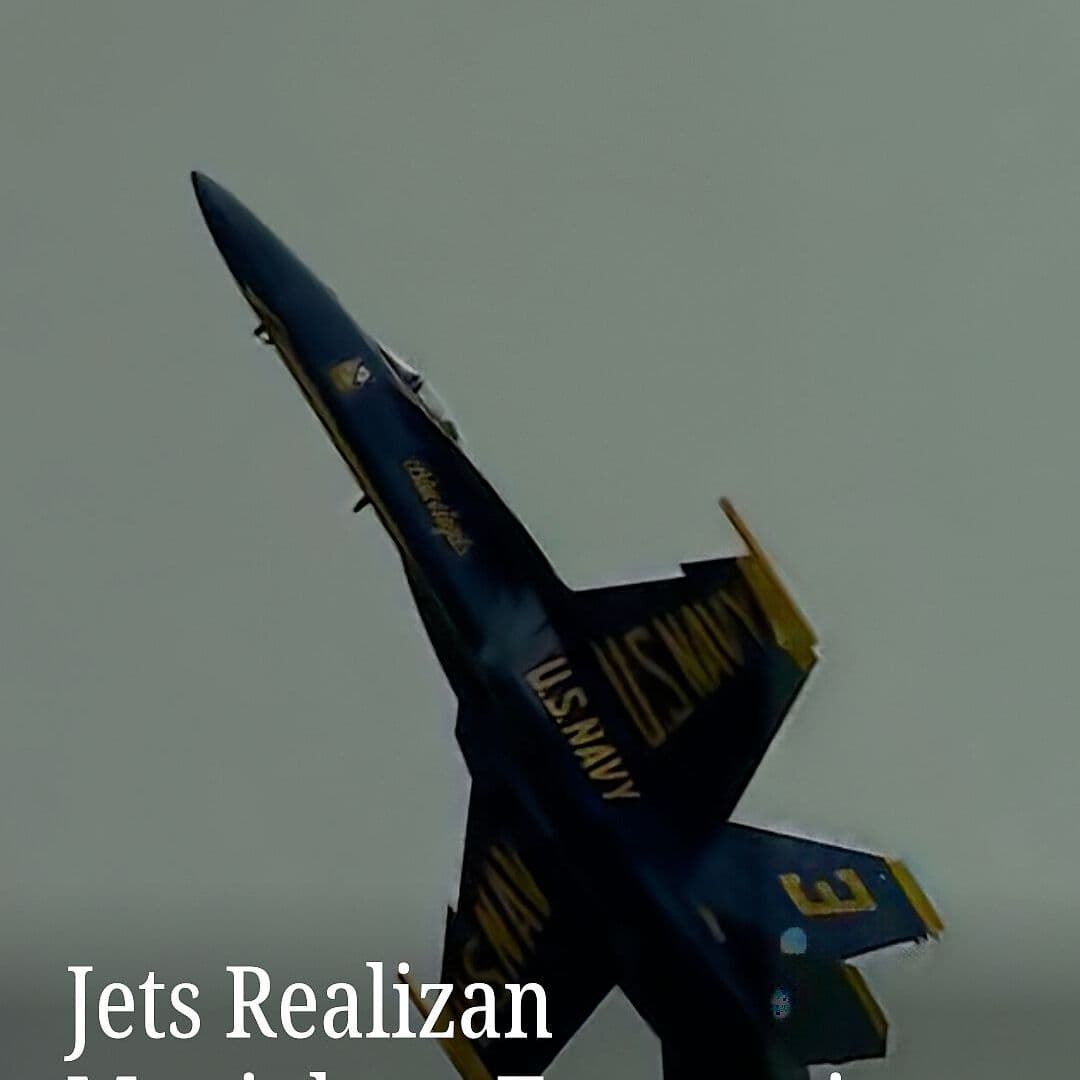 Jets Realizan Maniobras Temerarias en Espectáculo