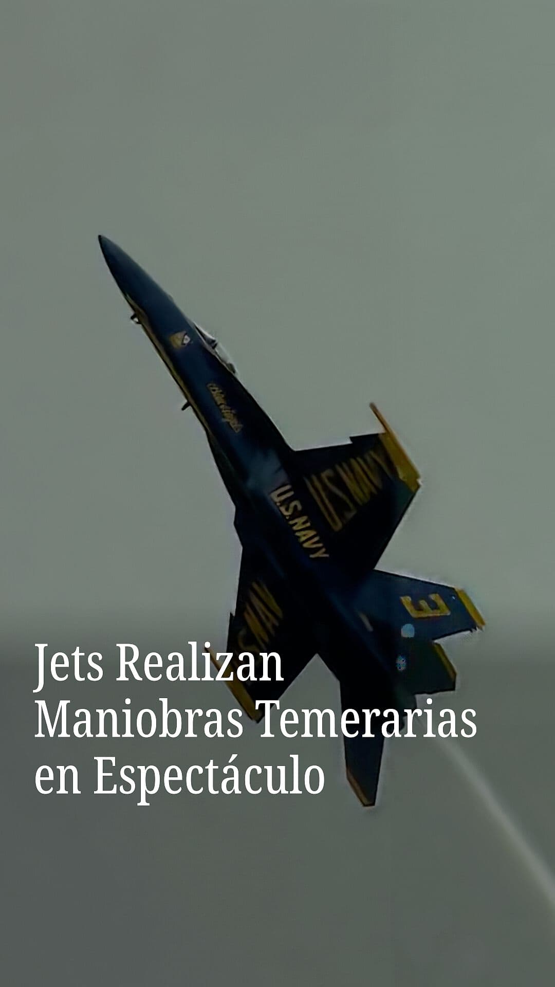 Jets Realizan Maniobras Temerarias en Espectáculo