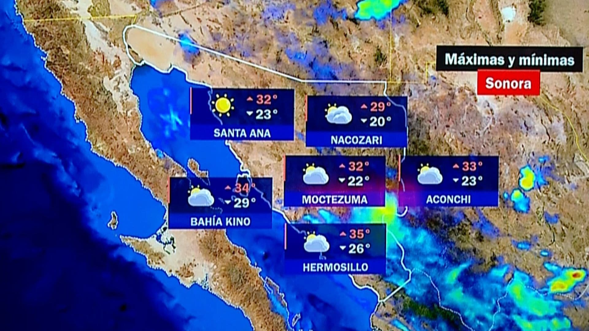 Clima en Sonora: Pronóstico de Hoy Jueves 16 de Julio del 2026