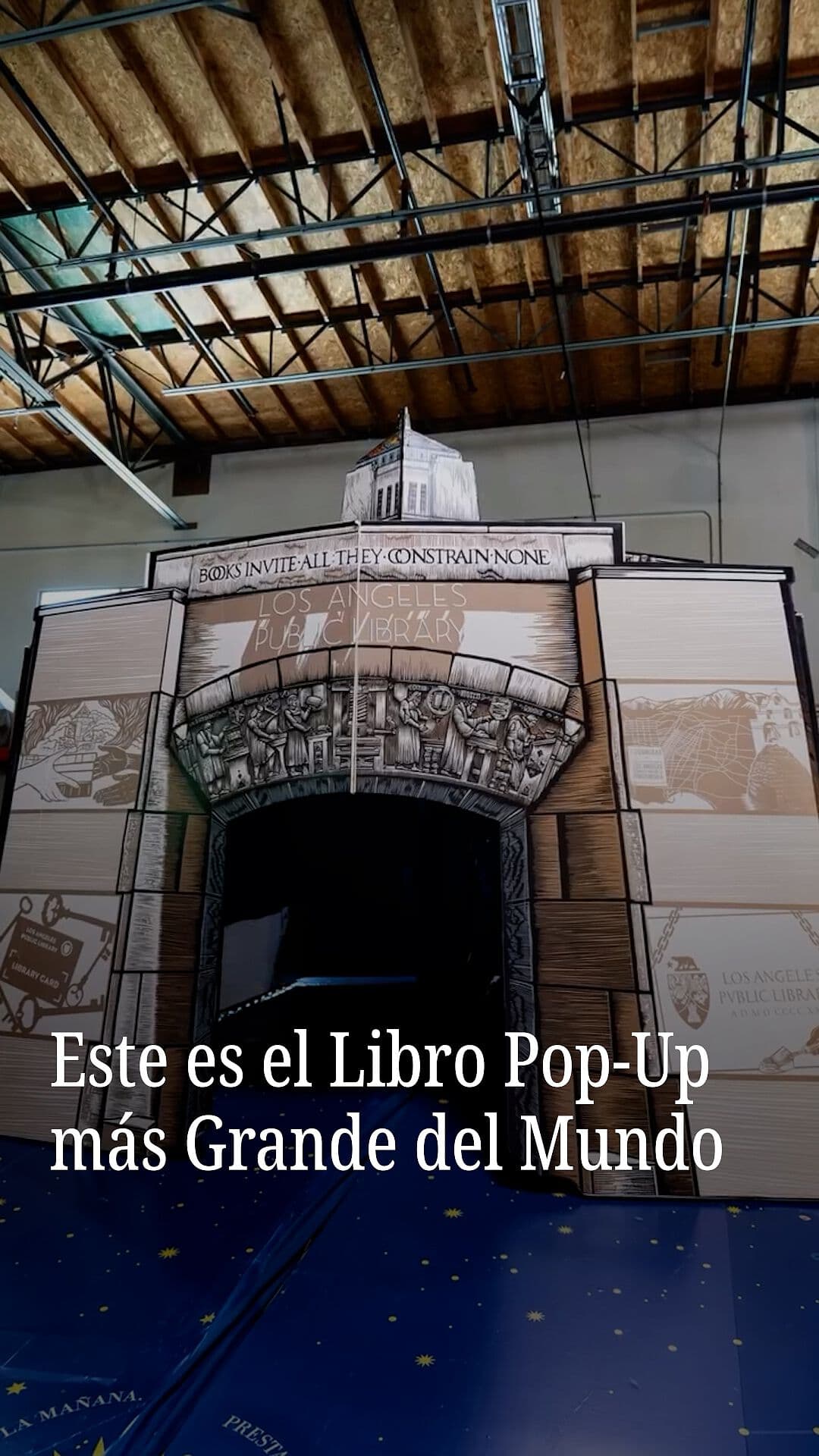 Este es el Libro Pop-Up Más Grande del Mundo