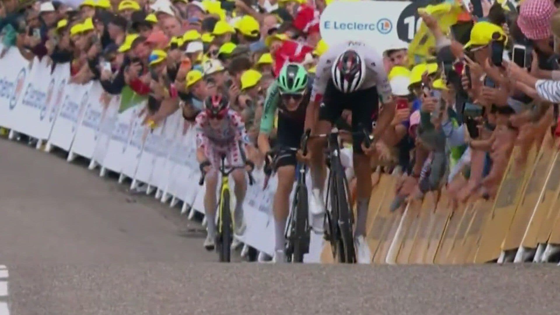 Conquista Isaac del Toro el Segundo Lugar en la Etapa 14 del Tour de Francia
