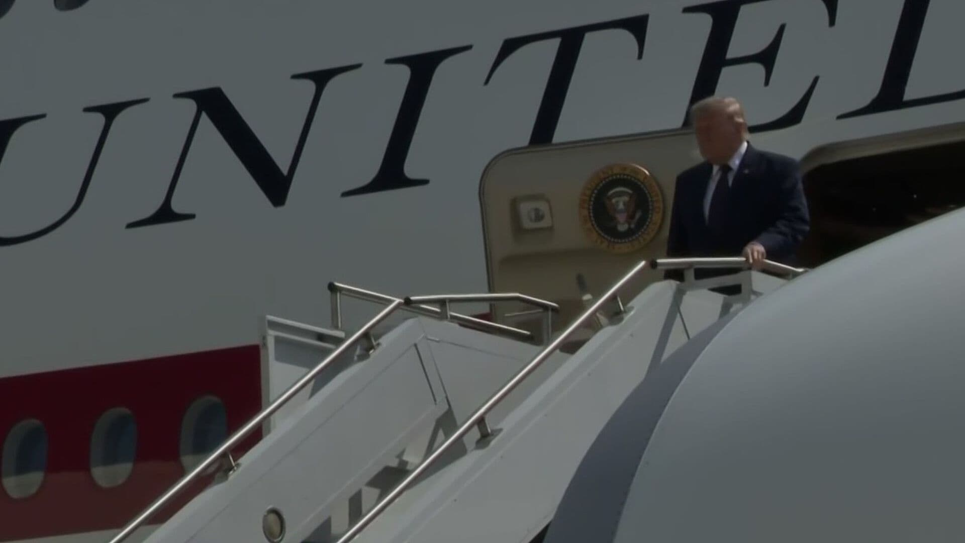 Trump llega a Nueva York para asistir a la final entre España y Argentina