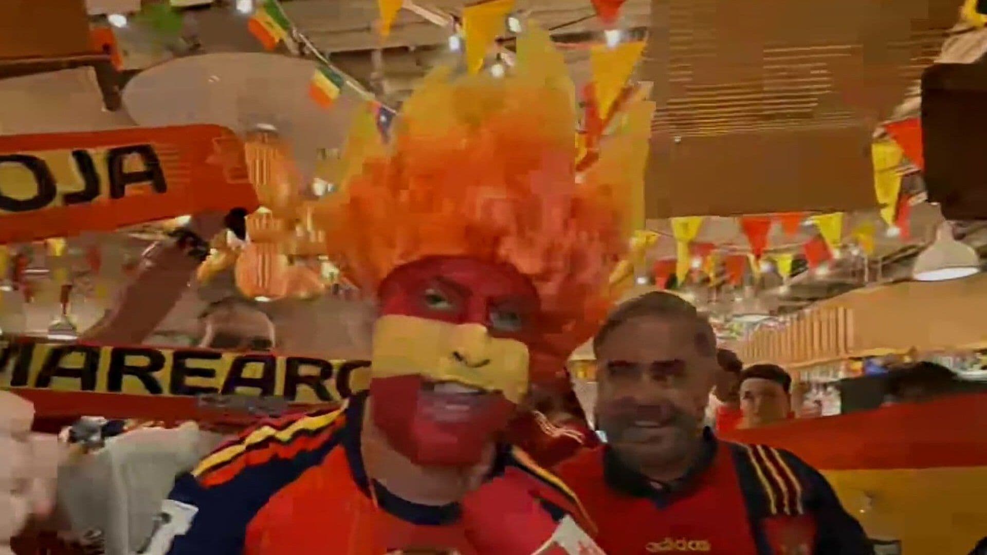 Aficionados Españoles llegan a Nueva Jersey para Apoyar a su Selección