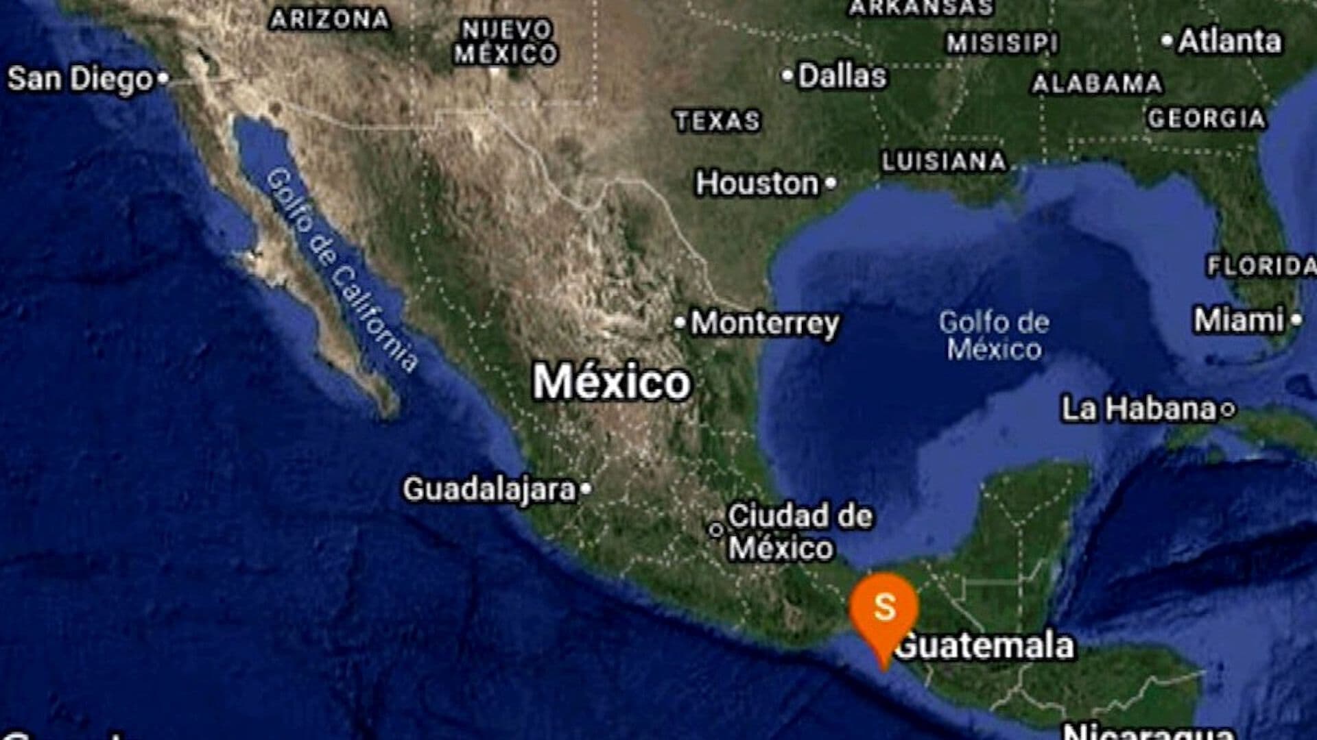 Sismo de Magnitud 4.8 Sacude Pijijiapan, Chiapas; No Reportan Daños