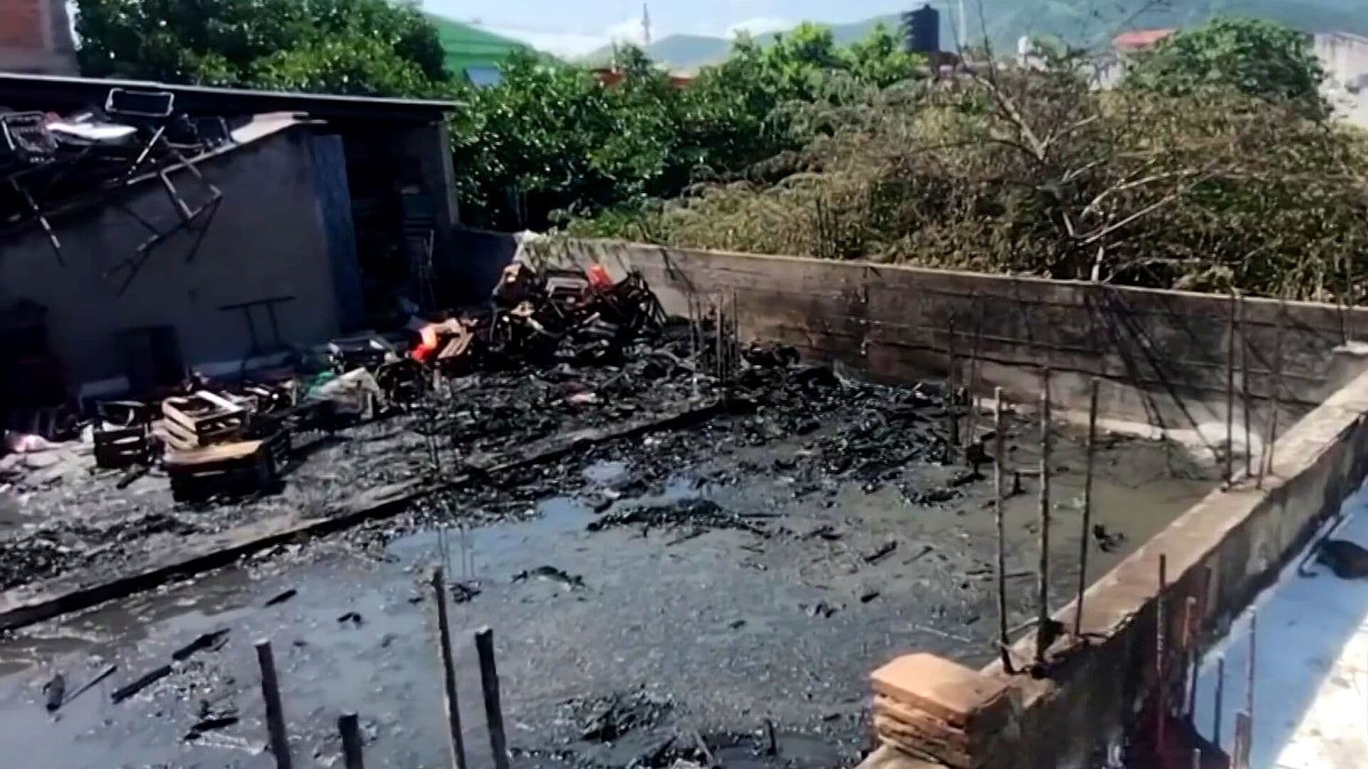 Incendio en Mercado Manuel Larrainzar de Tonalá, Chiapas, Es Controlado